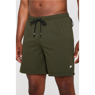 Fabletics - Mens the 7" One Short - Dark Olive