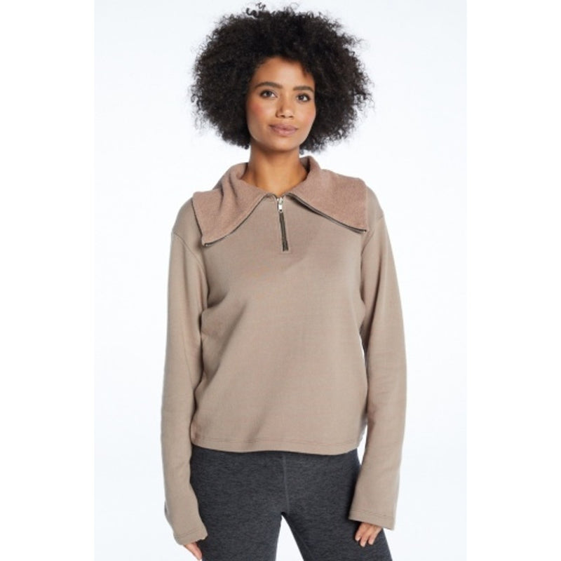 Year of Ours - Womens Open Collar Half Zip