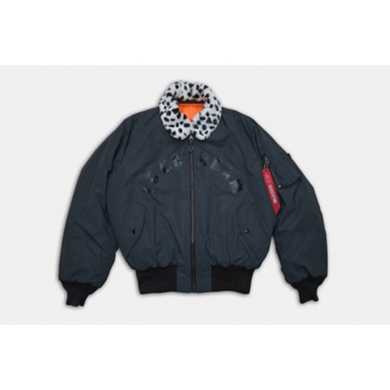 Alpha Industries - Mens Ice Cream Reflective Fur Collar Jacket