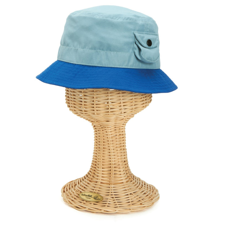 San Diego Hat Company - Ctk3426-2-4y Toddler Boy Color Blocked Bucket Hat