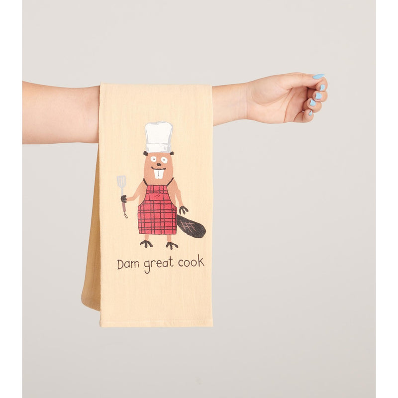 Little Blue House - Unisex Dam Great Cook Tea Towel