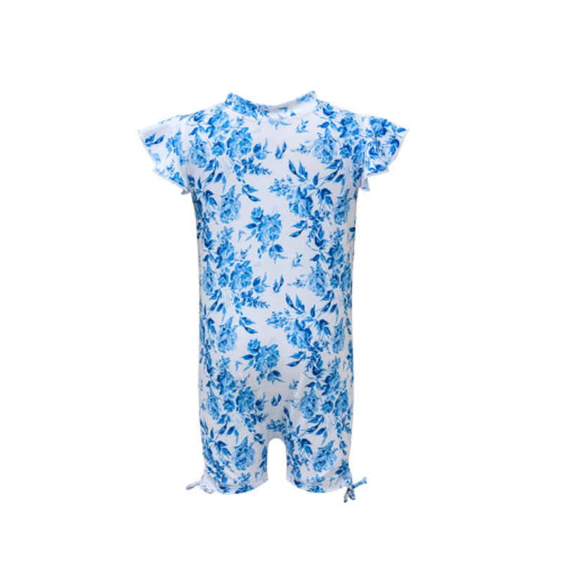 Snapper Rock - Baby Cottage Floral Flutter Sleeve