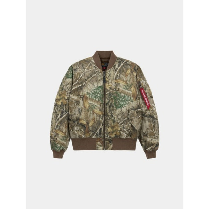 Alpha Industries - Mens Ma-1 Heritage Fit Flight Jacket (Cotton Camo)