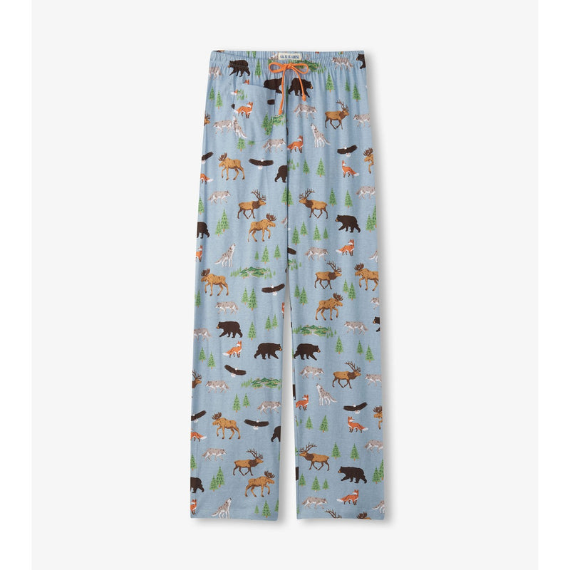 Little Blue House - Northern Wilderness Womens Jersey Pajama Pants