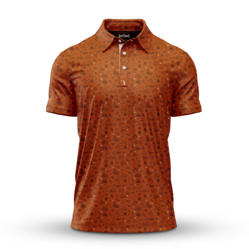 Bogey Bros - Mens Burnt Ends Polo - Burnt Ends