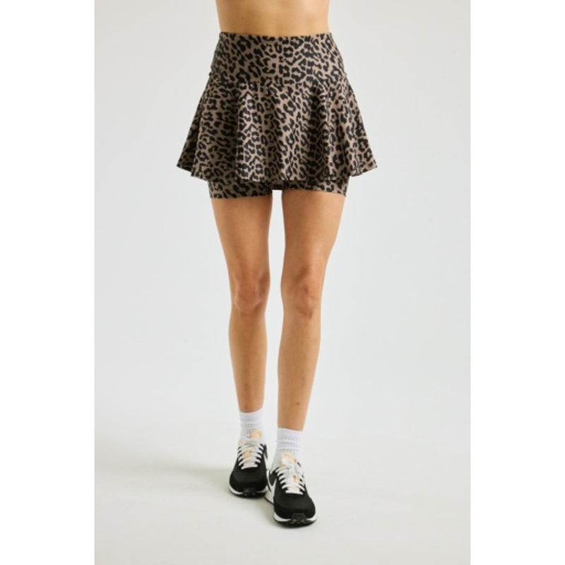 Year of Ours - Womens Leopard Anna Skort