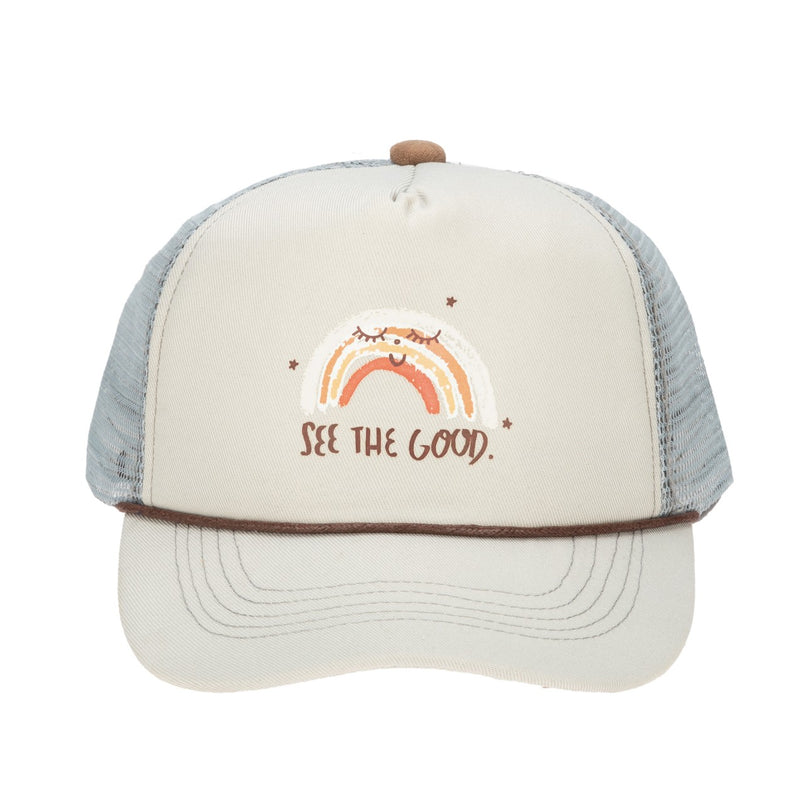 San Diego Hat Company - Cut & Sew Trucker Hat with See the Good