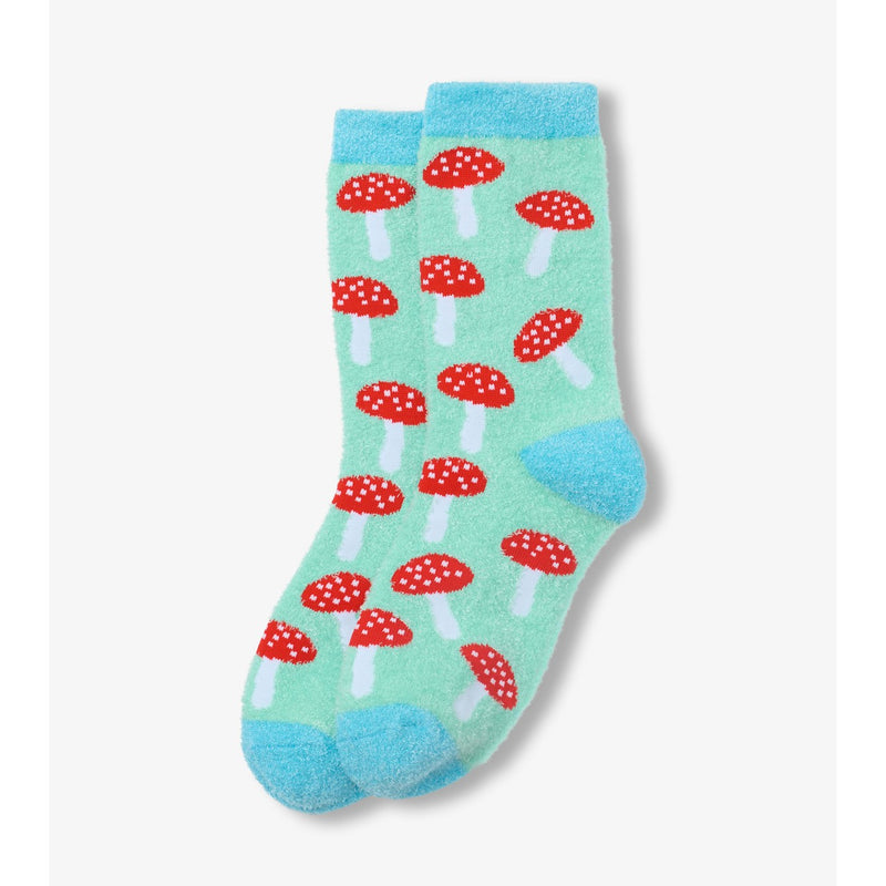 Little Blue House - Unisex Mushrooms Fuzzy Socks