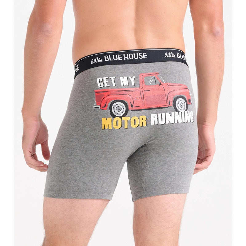 Little Blue House - Get My Motor Running Mens Boxer Brief