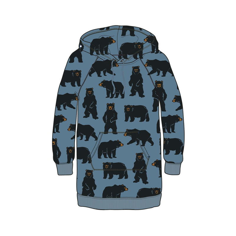 Little Blue House - Unisex Wild Bears Adult Oversized Fleece Hoodie