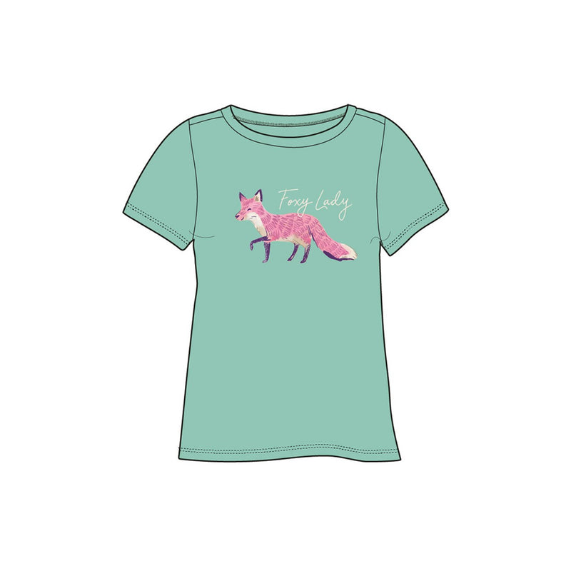 Little Blue House - Foxy Lady Womens Pajama Tee