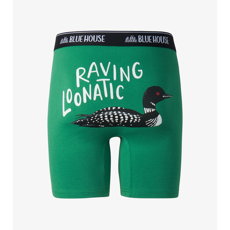Little Blue House - Loonatic Mens Boxer Brief