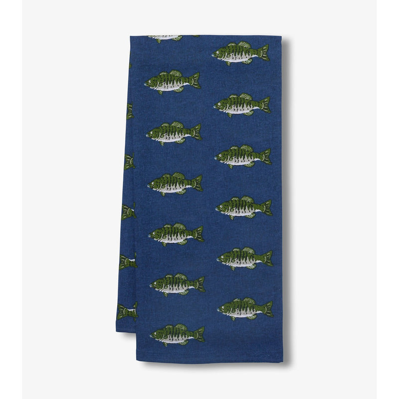 Little Blue House - Unisex All Over Bass Tea Towel