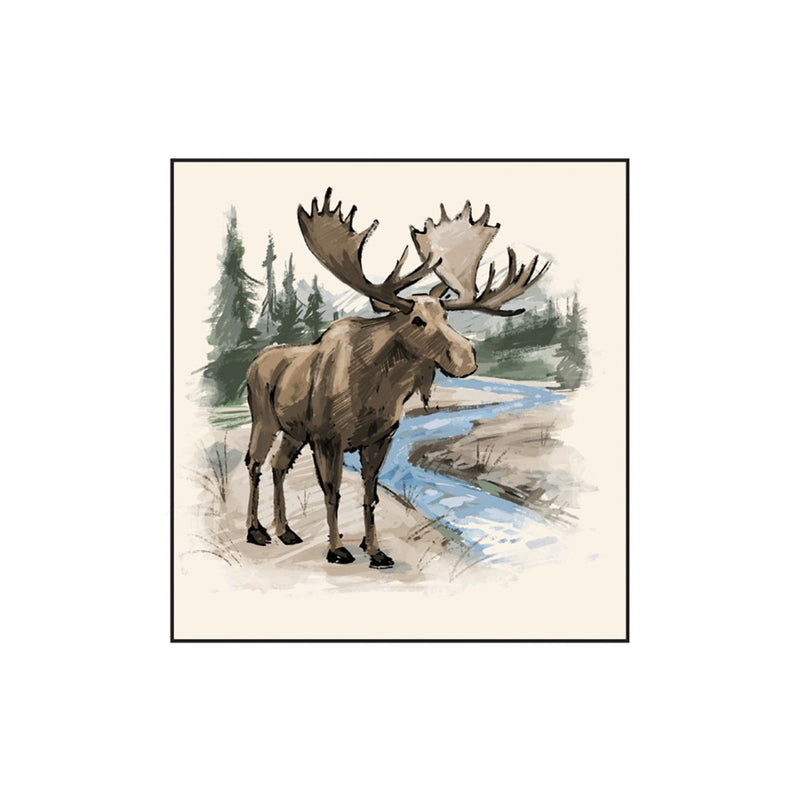 Little Blue House - Unisex Moose Eco Dishcloth