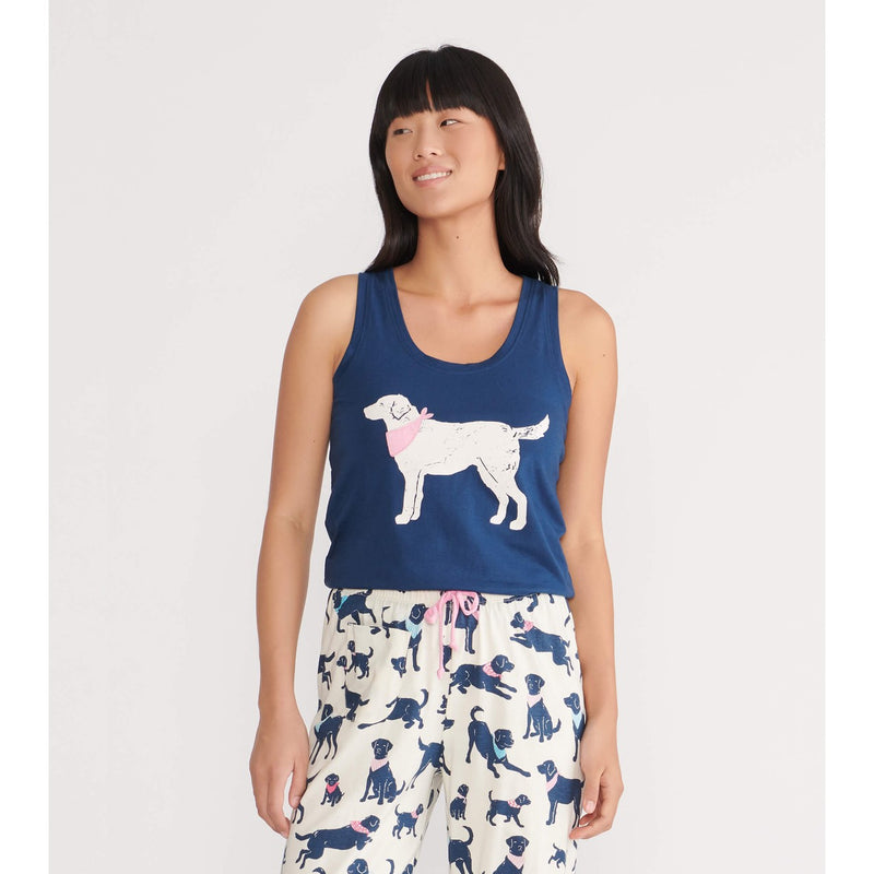 Little Blue House - Bandana Lab Womens Pajama Tank
