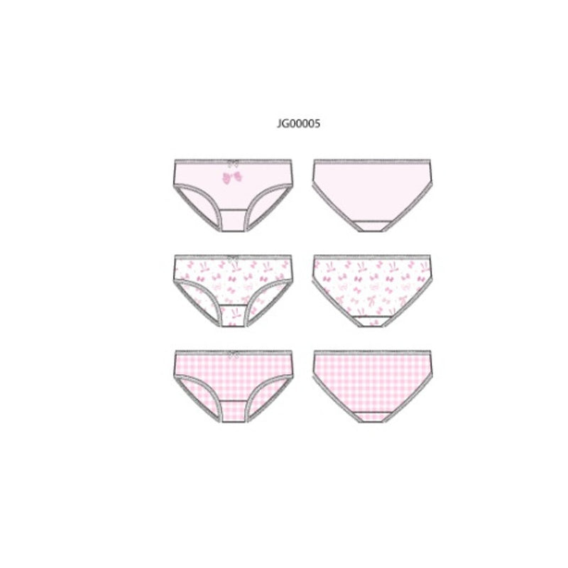 Janie and Jack - G Pink Bow Underwear 3pk Sb1 E1