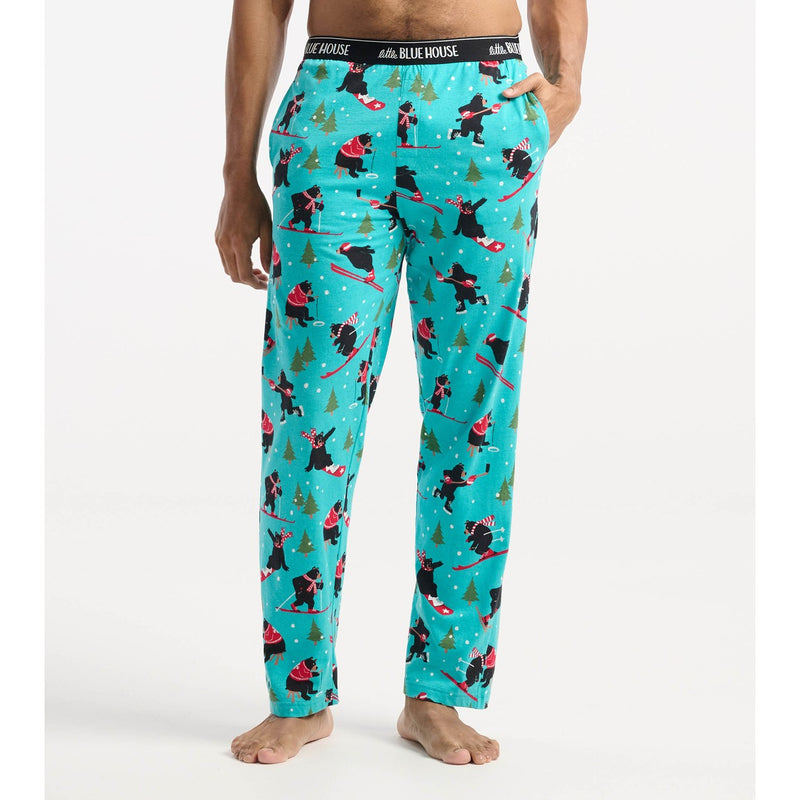 Little Blue House - Wild Winter Sports Mens Pajama Pants