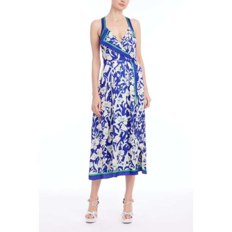 Badgley Mischka - Womens Scarf Print Side Drp