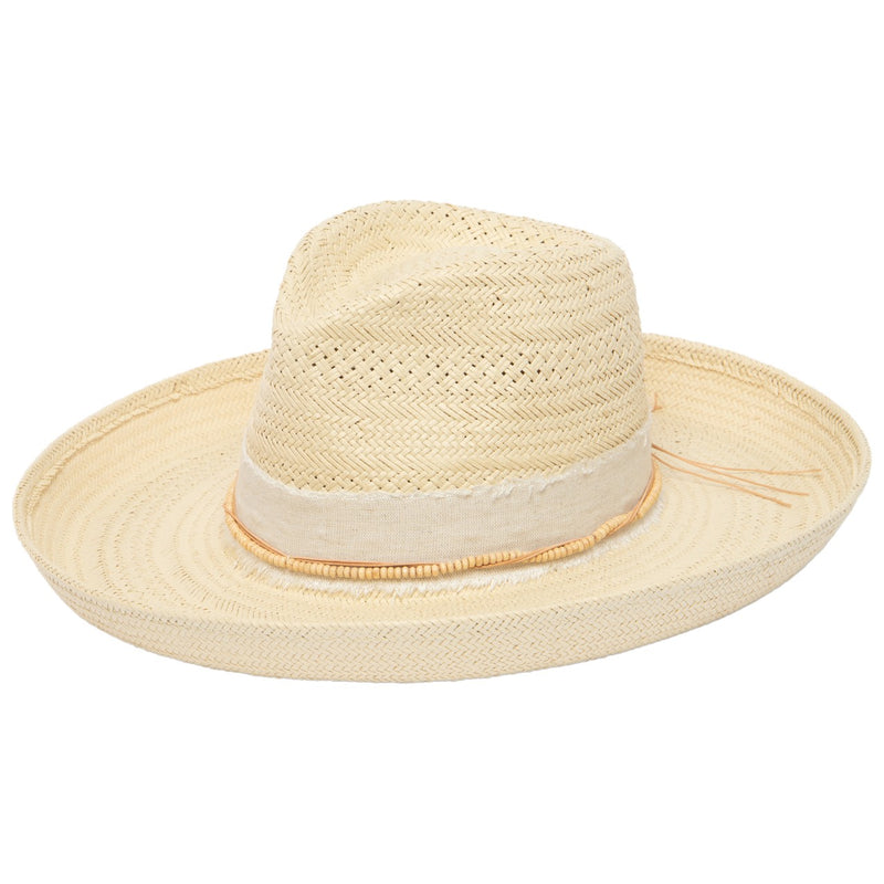 San Diego Hat Company - Yesenia Womens Toyo Straw Kettle Brim Rancher