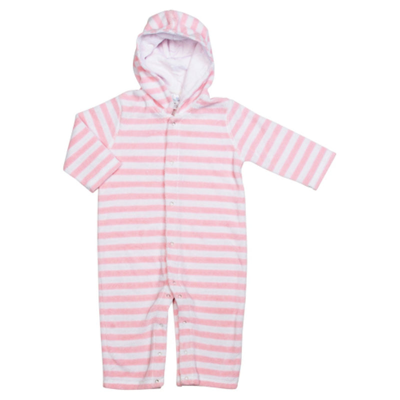 Snapper Rock - Baby Infant Terrycloth One Piece- Pink