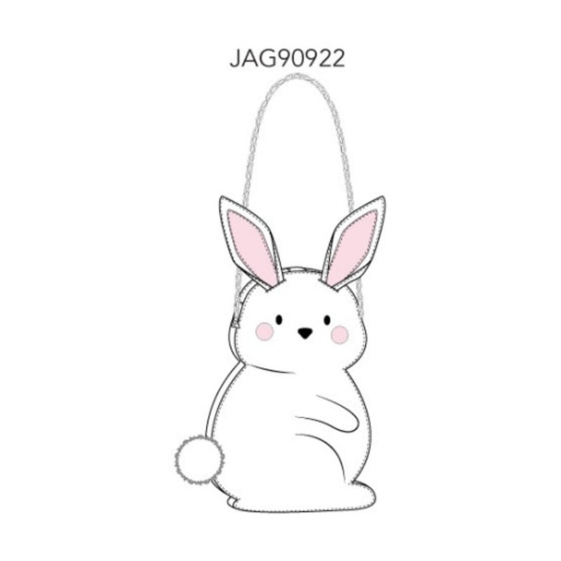 Janie and Jack - Kids G Wht Bunny Purse E1