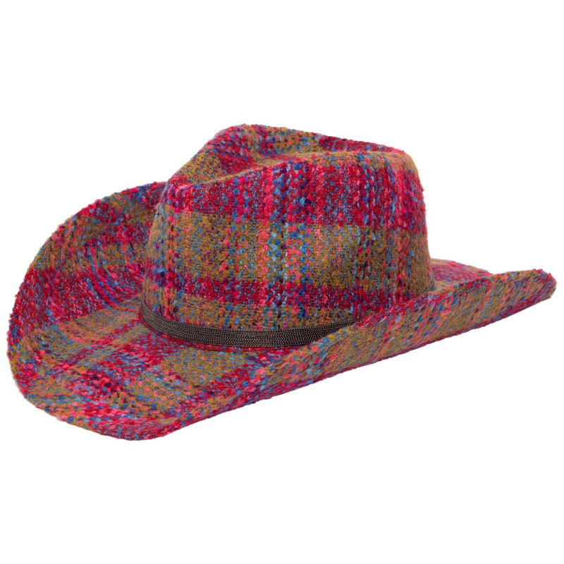 San Diego Hat Company - Two Step Womens Cut and Sew Multi Tweed Pinch