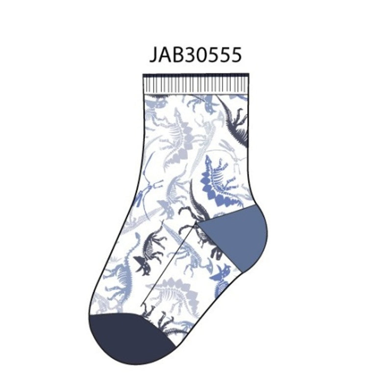 Janie and Jack - Kids B Blu Dino Sock Sm1