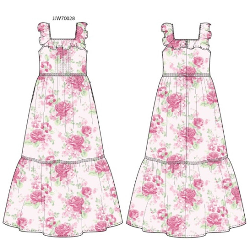 Janie and Jack - Girls with X Pnk Rose Adult Dress Pink