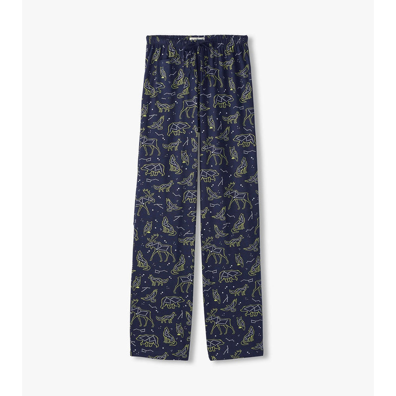 Little Blue House - Animal Constellations Womens Jersey Pajama Pants