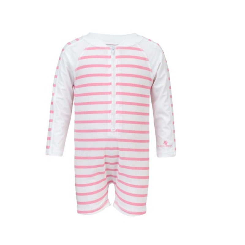 Snapper Rock - Baby 1 Pc Uv50 Zip Sunsuit Long Sleeve