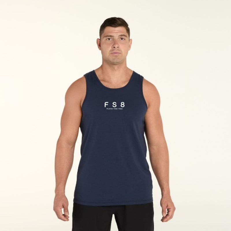 Thirty Three Threads - Unisex Fs8 Essential Performance Tank Navy