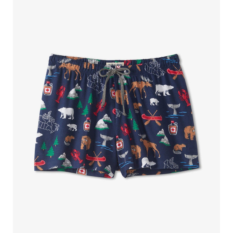 Little Blue House - True North Womens Sleep Shorts