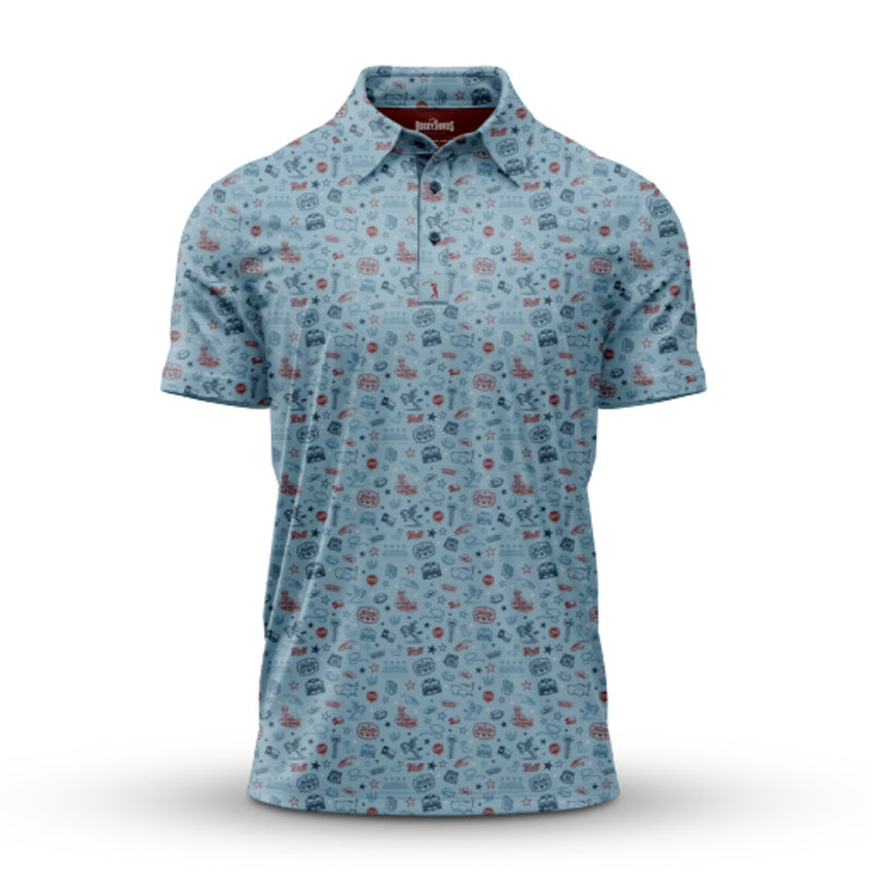 Bogey Bros - Mens Everything's Bigger Polo - Everything's Bigger
