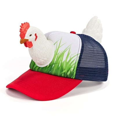Oooh Yeah - Unisex Chicken Unisex 3d Trucker Hats