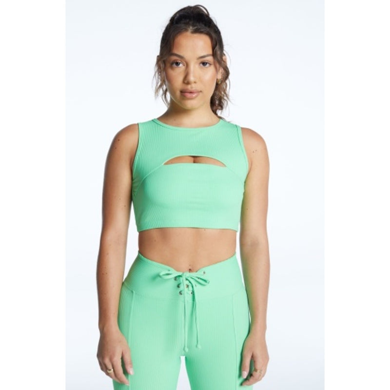 Year of Ours - Womens Ribbed Cut Out Bra