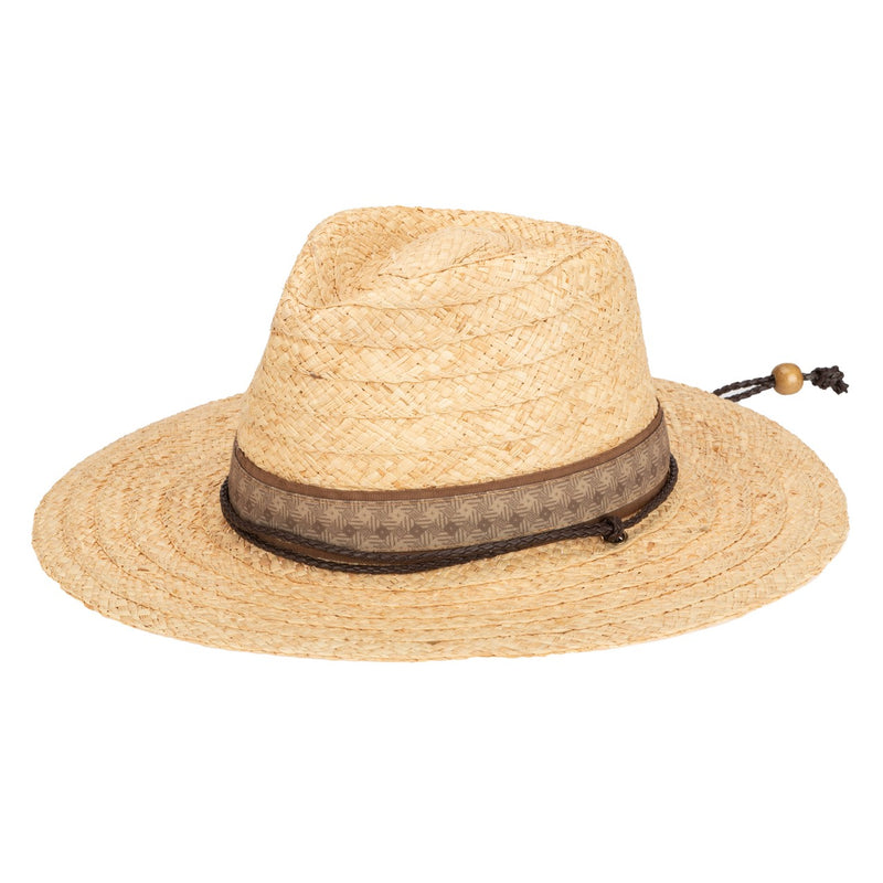 San Diego Hat Company - Raffia Fedora Lifeguard