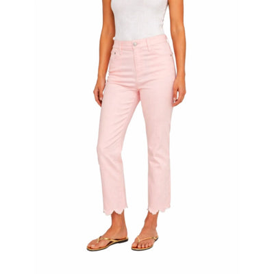 1822 Denim - Womens 25" Scallop Fray Hem