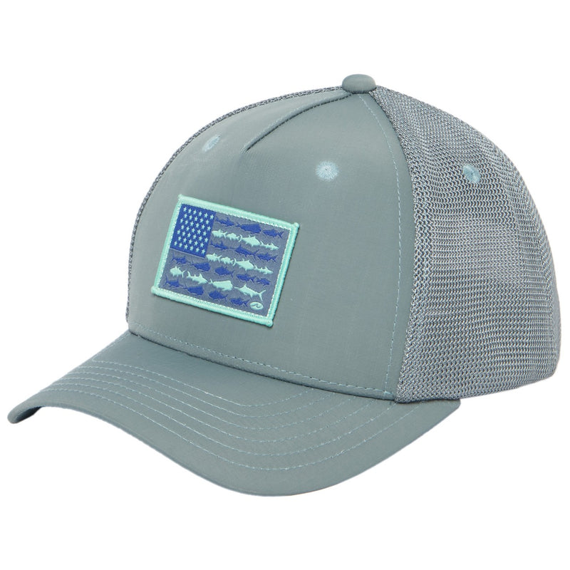 San Diego Hat Company - Kids Fitted 5 Panel Pelagic Fish Trucker