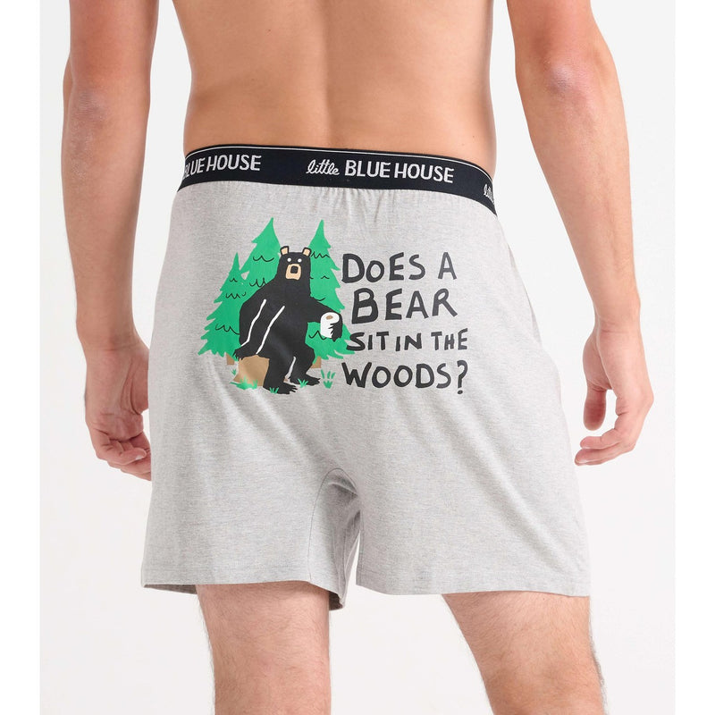 Little Blue House - Does a Bear Sit in the Woods Mens Boxer Short