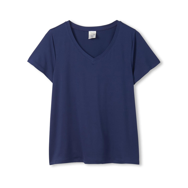 Little Blue House - Unisex Navy V-Neck Tee in a Bag