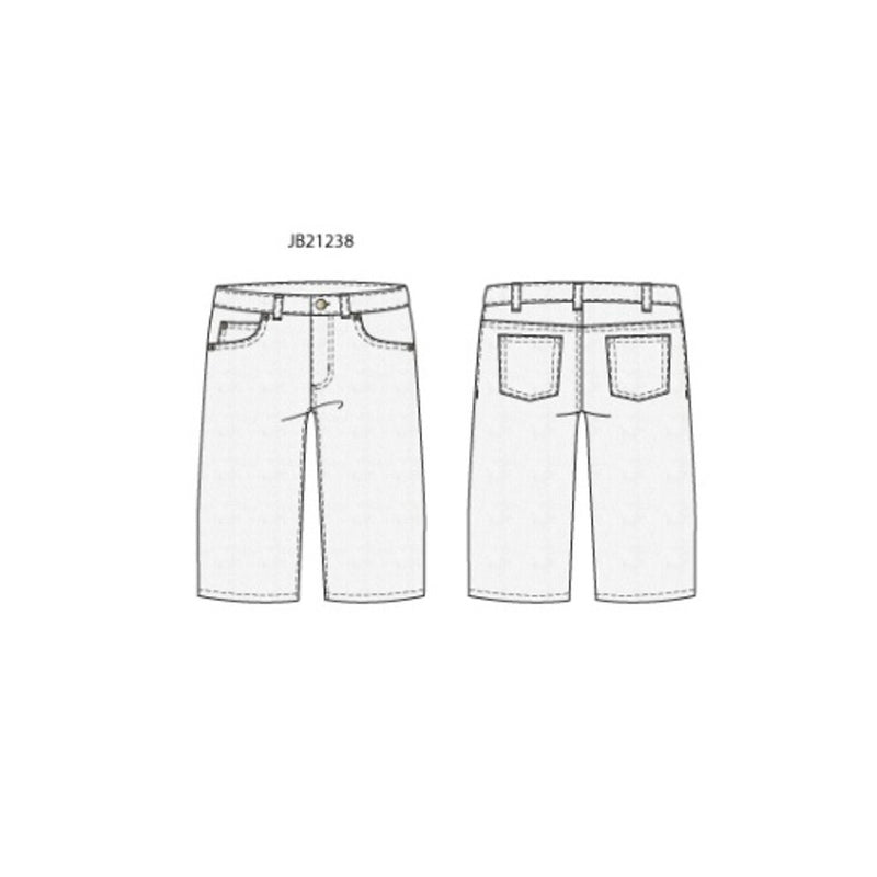 Janie and Jack - Boys D X White Relaxed Denim Spbas
