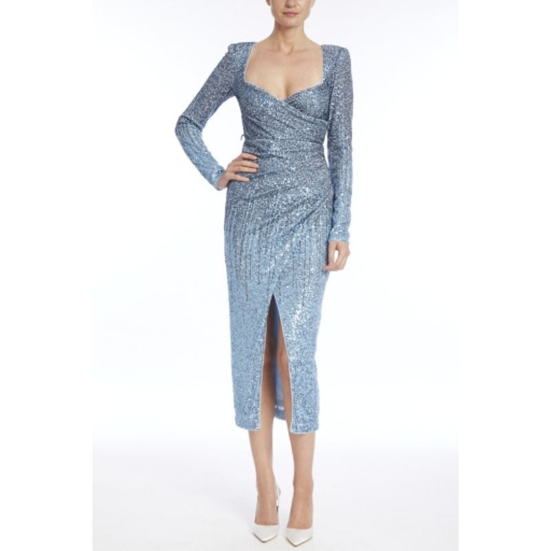 Badgley Mischka - Womens Ombre Sqn Wrap