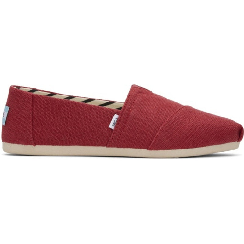 TOMS - Womens Alpargata Classic - Red Heritage Canvas