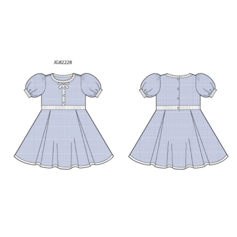 Janie and Jack - Girls S X Blu Sweater Dress E1
