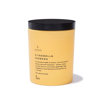 Skeem - Unisex Verbena Aura Citronella Candle