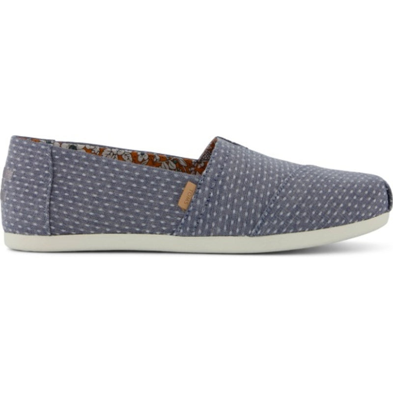 TOMS - Womens Alpargata Classic - Niagara Mist Chambray Dot