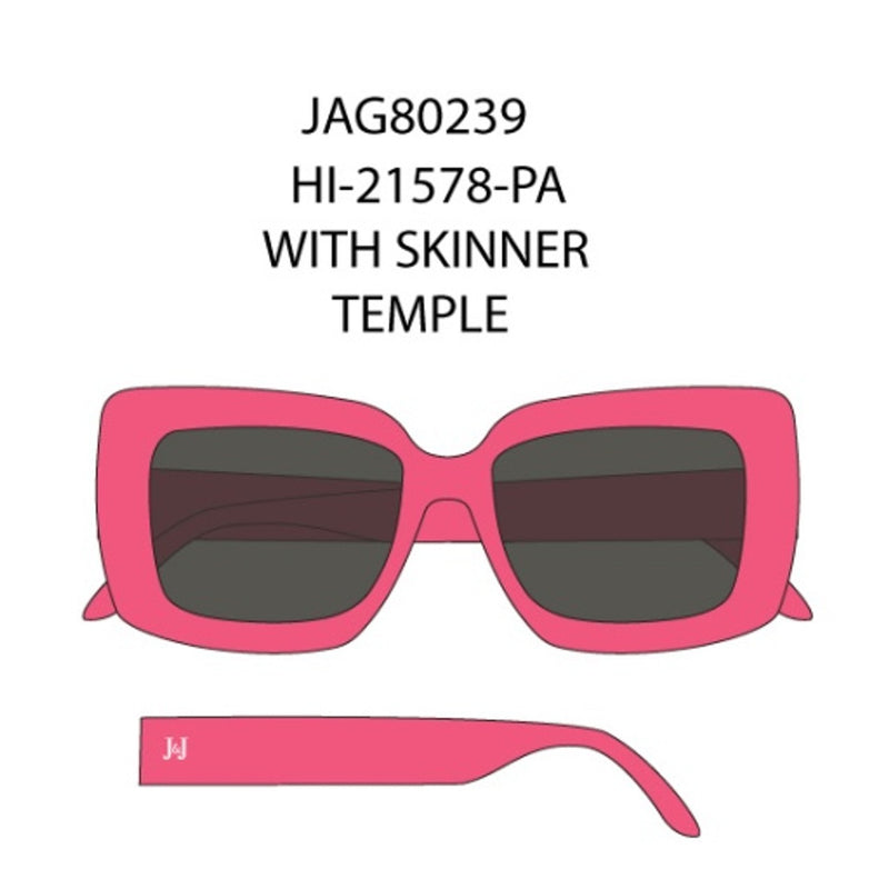 Janie and Jack - G Pnk Sqr Sunnies Sp1