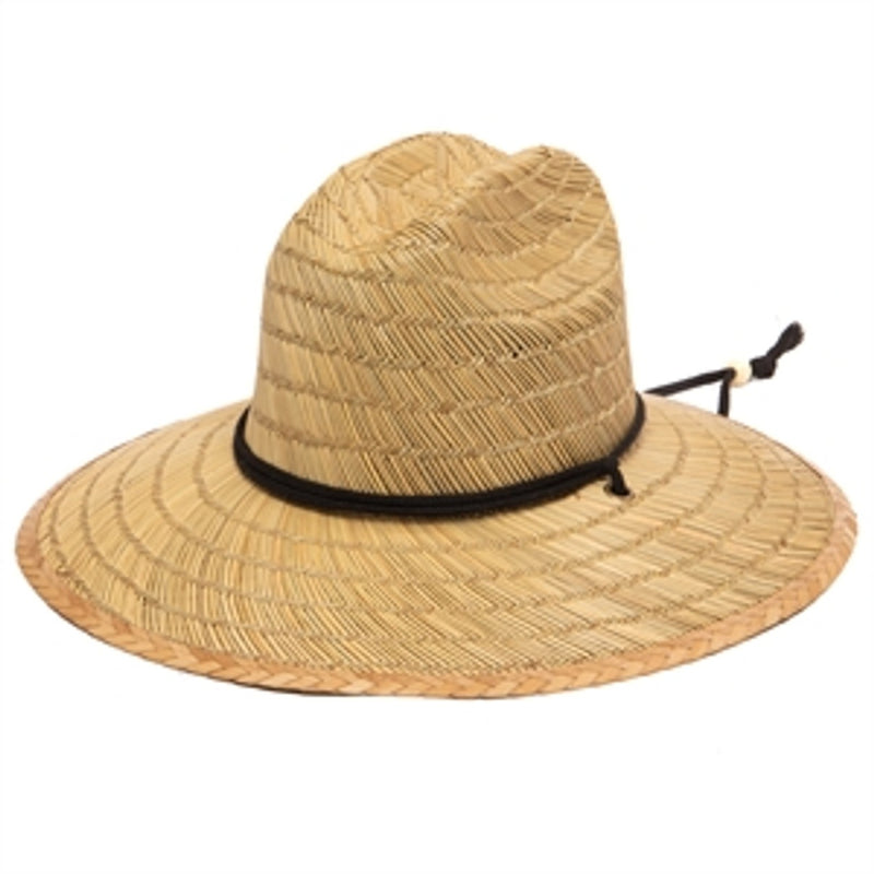 San Diego Hat Company - Swell Rush Straw Lifeguard with Adj Cord