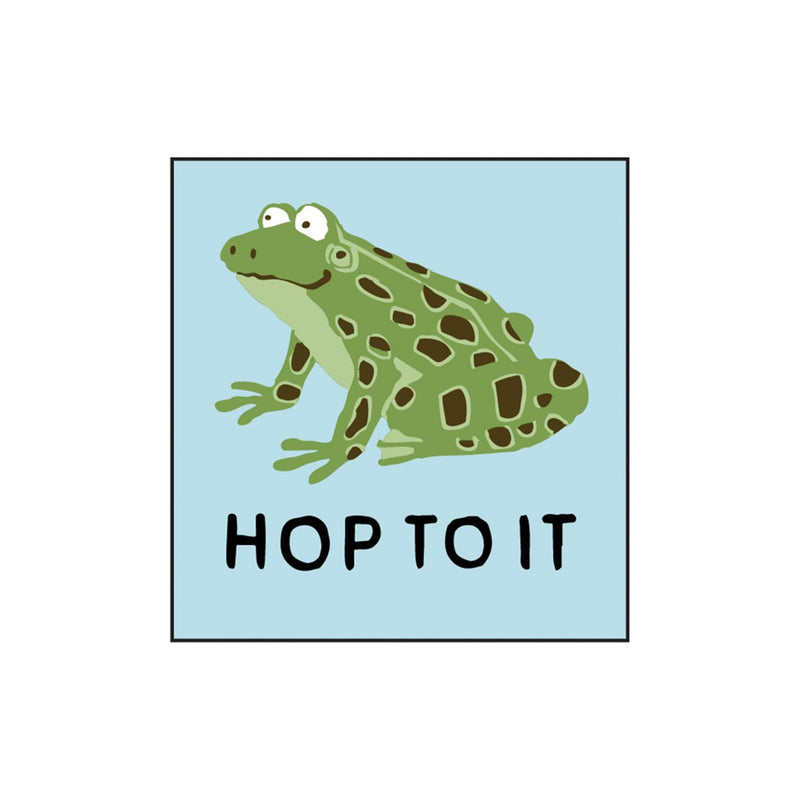 Little Blue House - Unisex Hop to It Eco Dishcloth