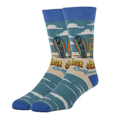 Oooh Yeah - Mens La Jolla-Mens Crew Sock